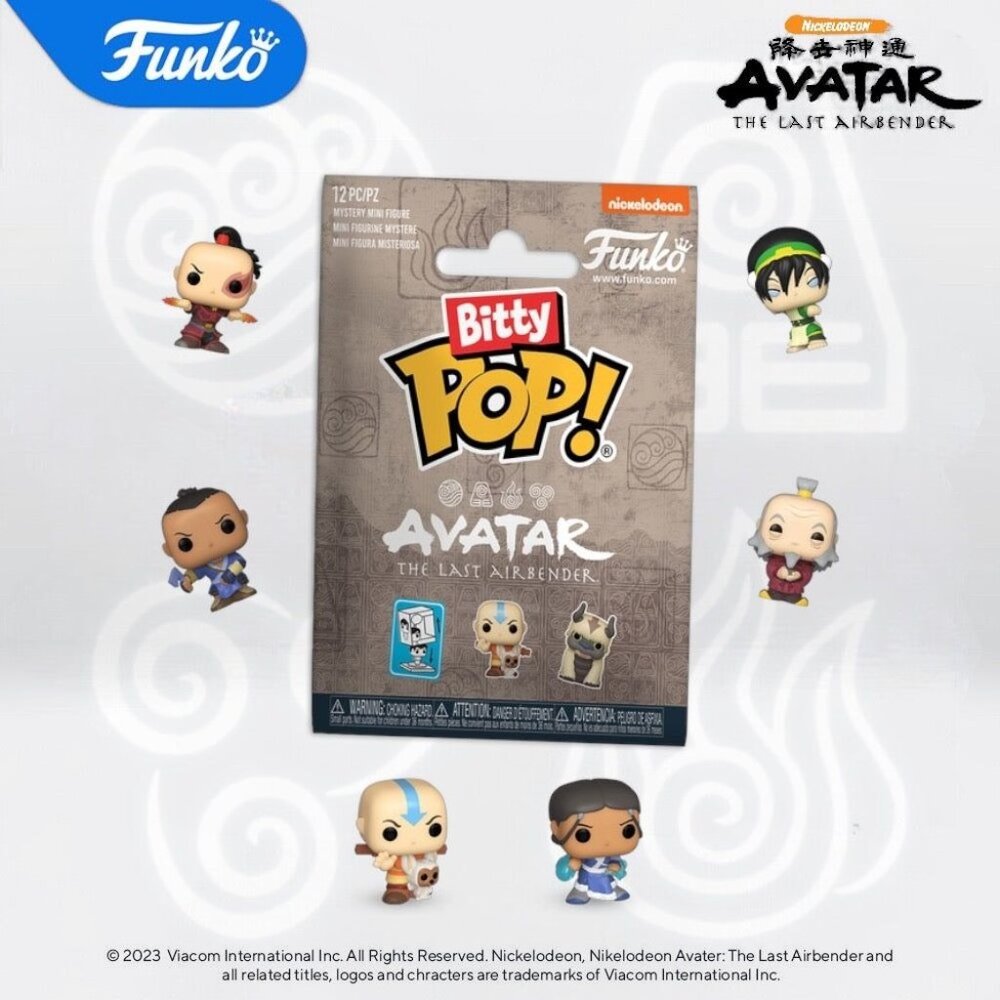 Funko Bitty POP! Nickelodeon Avatar The Last Airbender Mystery Singles!
